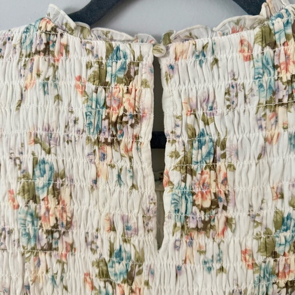 American Eagle Outfitters Ditzy Floral Brunch Sleeveless Mini Dress 100% Cotton - Picture 6 of 9